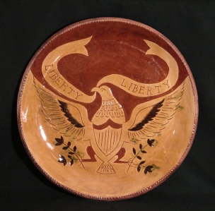 Redware Charger, Eagle
